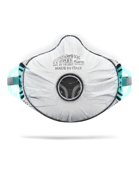 Mascarilla desechable BLS Zer0 32C FR FFP3 ignífuga con carbón activado