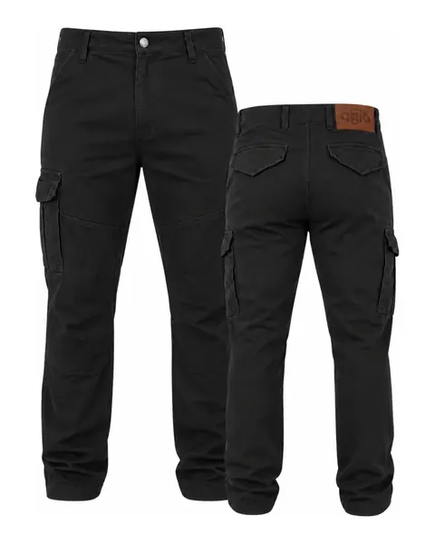 Pantalón cargo elastizado Agio negro